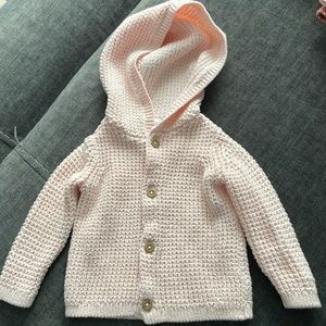 Carter’s knit button up sweater 3M